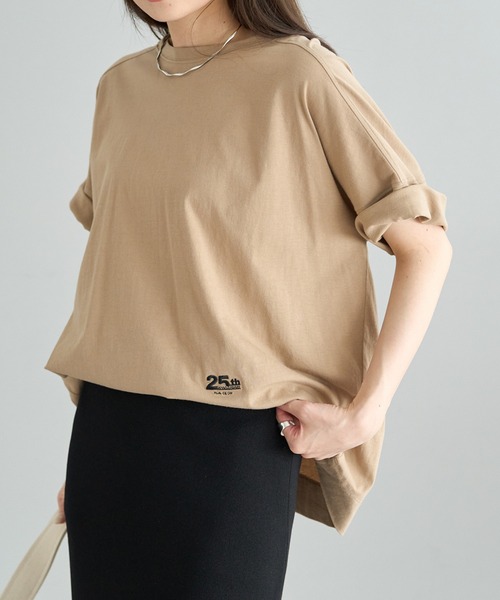 「PUAL CE CIN」 半袖Tシャツ FREE オフホワイト レディース_画像7