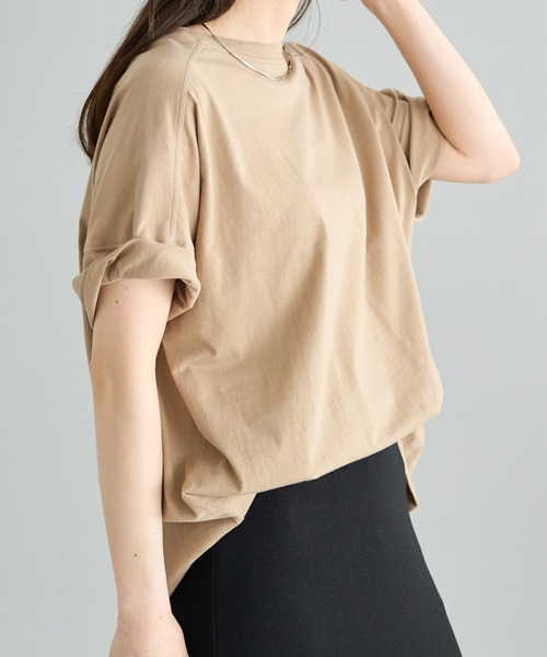 「PUAL CE CIN」 半袖Tシャツ FREE オフホワイト レディース_画像8
