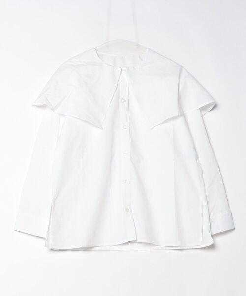 「VANNIE U」 長袖ブラウス FREE ホワイト レディース_画像2