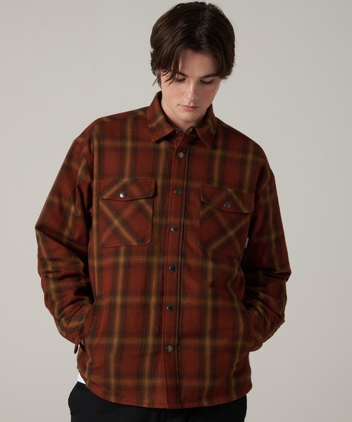 美品◎45R インドうすネルシャツジャケット カバーオール 4 Eddie Bauer（エディーバウアー） カバーオール アドベンチャー 4S