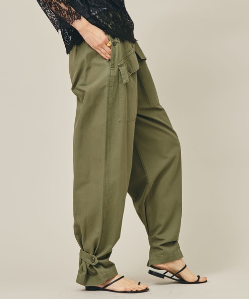 Curensology（カレンソロジー） 「＆RC」カーゴパンツ 38 カーキ