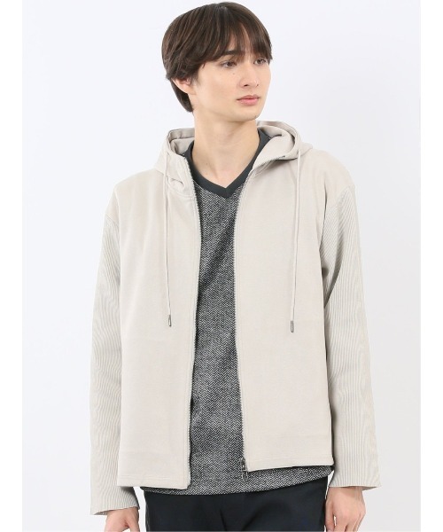 m.f.editorial（エムエフエディトリアル） パーカー 「ストレッチ やや