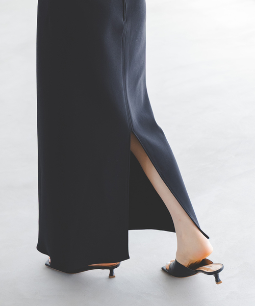 NOBLE（ノーブル） ロングスカート 38 ベージュ レディース : ZOZOTOWN