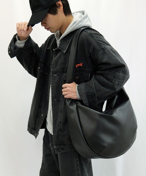 DEVICE（デバイス） ショルダーバッグ DEVICE PU レザー ビッグ