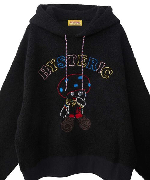 HYSTERIC GLAMOUR（ヒステリックグラマー） パーカー NOKO CHAN刺繍