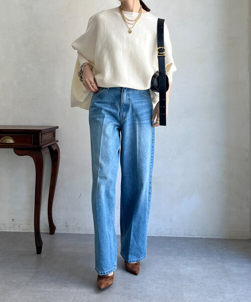 「DouDou」 ポンチョ FREE ブラック レディース_画像6