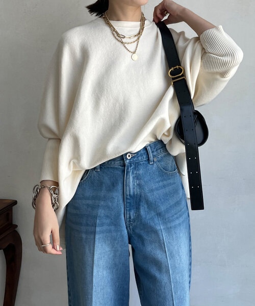 「DouDou」 ポンチョ FREE ブラック レディース_画像8