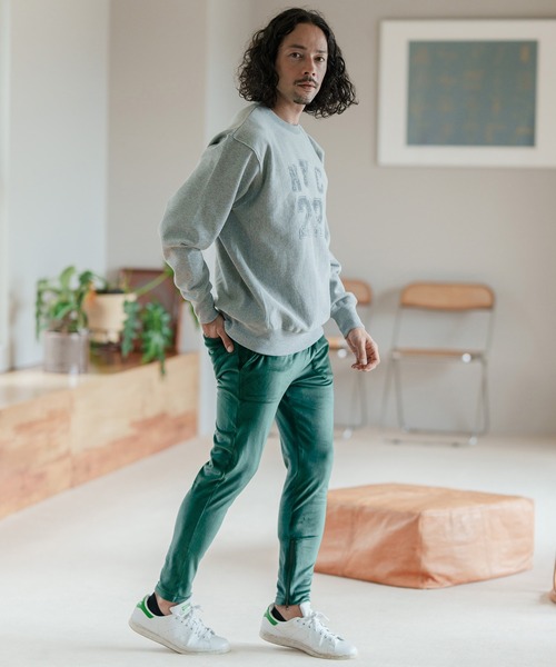 CAMBIO（カンビオ） イージーパンツ M シルバーグレー メンズ