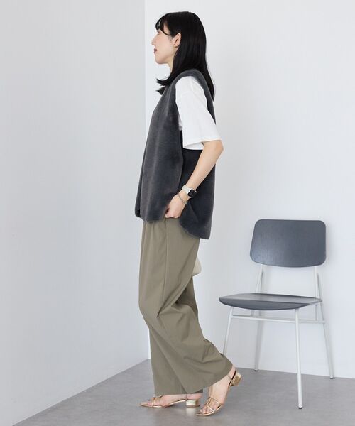 「AMERICAN HOLIC」 ベスト L ベージュ レディース_画像7