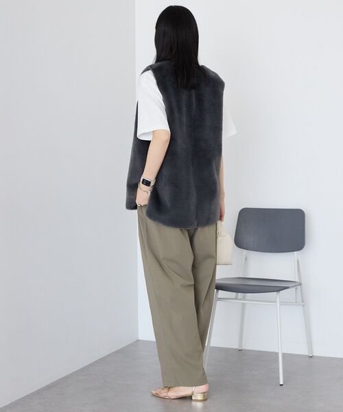 「AMERICAN HOLIC」 ベスト L ベージュ レディース_画像8