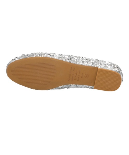 「ORiental TRaffic」 フラットパンプス 38 ブラック レディース_画像4