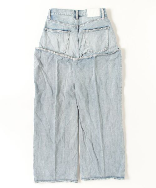 GYDA」 デニムパンツ MEDIUM ライトブルー レディース 美品✨GYDA ハイ 