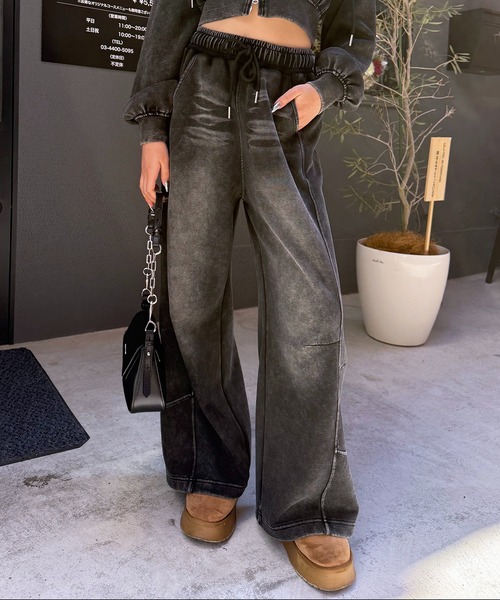 SPIRALGIRL（スパイラルガール） スウェットパンツ ジャージ フロスト