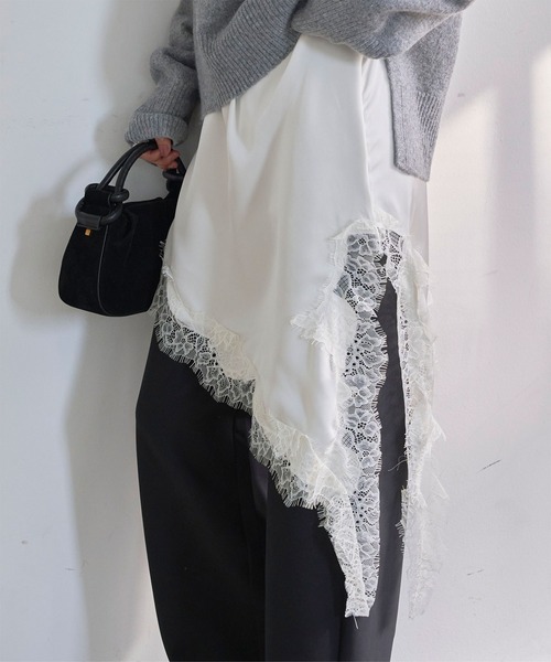 PINK HOUSE（ピンクハウス） キャミソール フリル使いローン