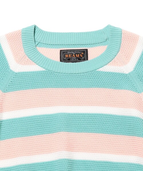 セーター ニット Crew Light Multi Stripe メンズ_7