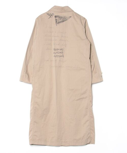 「MADISON BLUE」 ステンカラーコート XX-SMALL ベージュ レディース_画像2