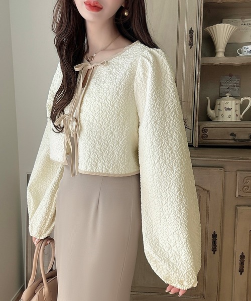 Meiru 長袖カットソー X-LARGE クリーム レディース : ZOZOTOWN Yahoo