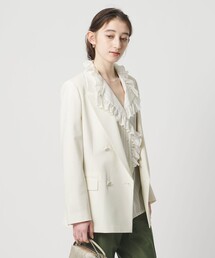 UNITED ARROWS ホワイト テーラードジャケット UNITED ARROWS（ユナイテッドアローズ） ジャケット テーラード