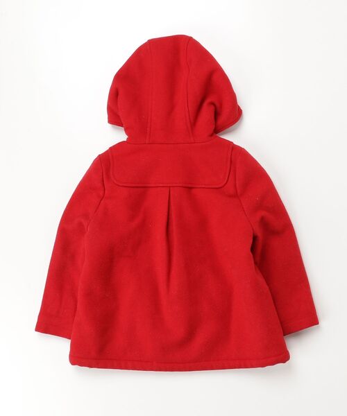 「PETIT BATEAU」 「KIDS」ダッフルコート 104cm レッド キッズ_画像2
