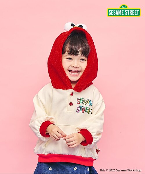 SESAME STREET（セサミストリート） パーカー モチーフ付きパーカー