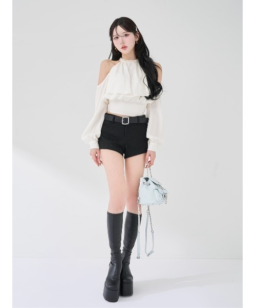 Darich（ダーリッチ） ブーツ ウルトラストレッチウェッジロングブーツ