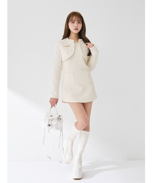 Darich（ダーリッチ） ブーツ ウルトラストレッチウェッジロングブーツ