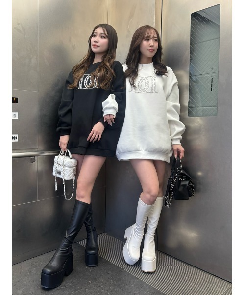 Darich（ダーリッチ） ブーツ ウルトラストレッチウェッジロングブーツ