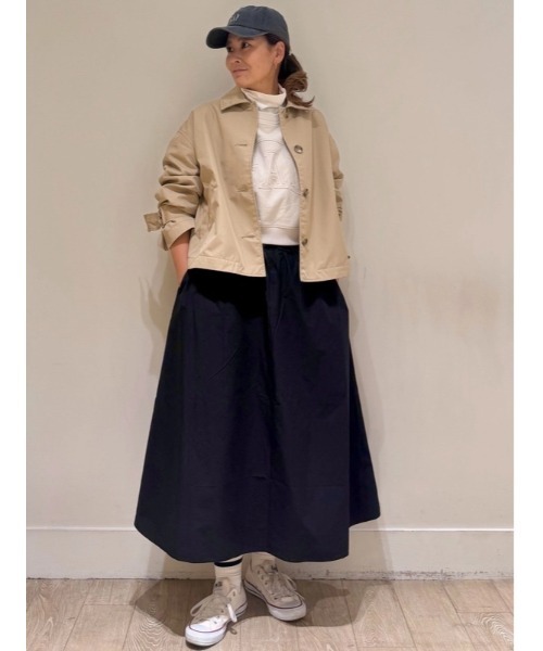 GAP（ギャップ） コート アウター オーバーサイズ クロップド トレンチ