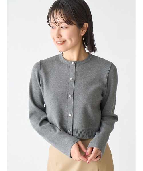 CELFORD（セルフォード） ニットカーディガン 36 キャメル レディース