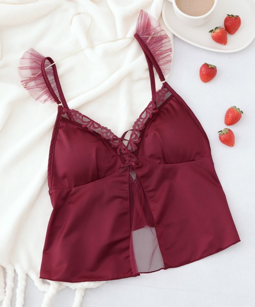 tu-hacci（ツーハッチ） 「Adu」カップ付きフロントリボンベビードール