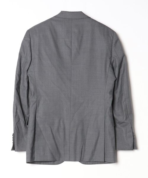 「green label relaxing」 テーラードジャケット 42 グレー メンズ_画像2