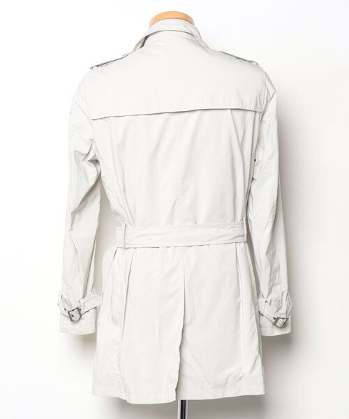 「UNITED ARROWS」 トレンチコート SMALL ベージュ メンズ_画像2