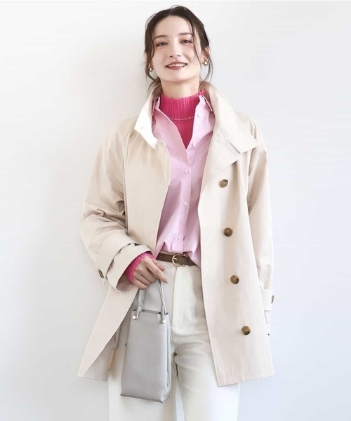 simplicite B.CSTOCK Wビーバーテントライントレンチコート美品 MK 