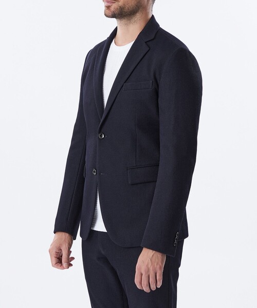 「EPOCA UOMO」 テーラードジャケット 48 ダークネイビー メンズ_画像5