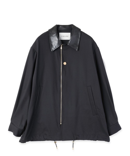 CULLNI（クルニ） ステンカラーコート コート Wool Gabardine Zip Up
