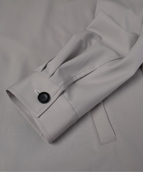 CULLNI(クルニ) ステンカラーコート コート Wool Gabardine Zip Up CULLNI(クルニ) ステンカラーコート コート Wool Gabardine Zip Up