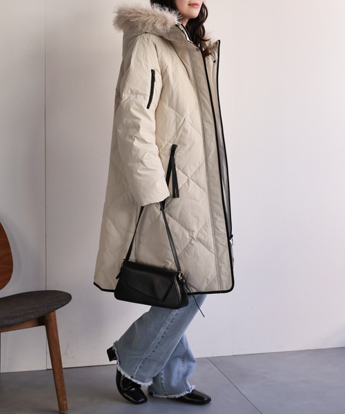 ap retro ダウンコート ダウンジャケット 「premium」 フードファー