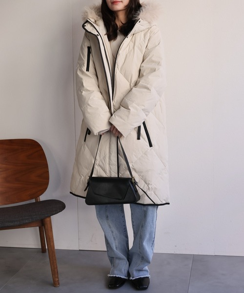 ap retro ダウンコート ダウンジャケット 「premium」 フードファー