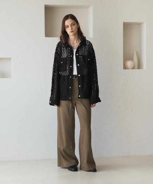 「selle glant」 ジャケット MEDIUM ブラック メンズ_画像8