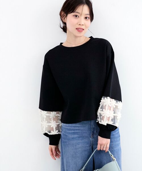 ルクールブラン スウェット 新品 le.coeur blanc（ルクールブラン） トレーナー スウェット 「WEB限定