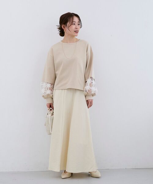le.coeur blanc（ルクールブラン） トレーナー スウェット 「WEB限定