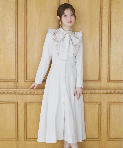 tocco closet（トッコ クローゼット） ワンピース 2WAYボウタイ