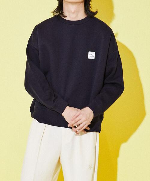 「CONVERSE TOKYO」 スウェットカットソー LARGE ネイビー メンズ_画像7