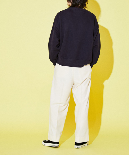 「CONVERSE TOKYO」 スウェットカットソー LARGE ネイビー メンズ_画像9