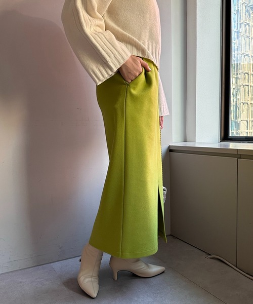 「COLLAGE GALLARDAGALANTE」 ロングスカート FREE ベージュ レディース_画像5