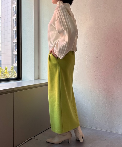 「COLLAGE GALLARDAGALANTE」 ロングスカート FREE ベージュ レディース_画像6