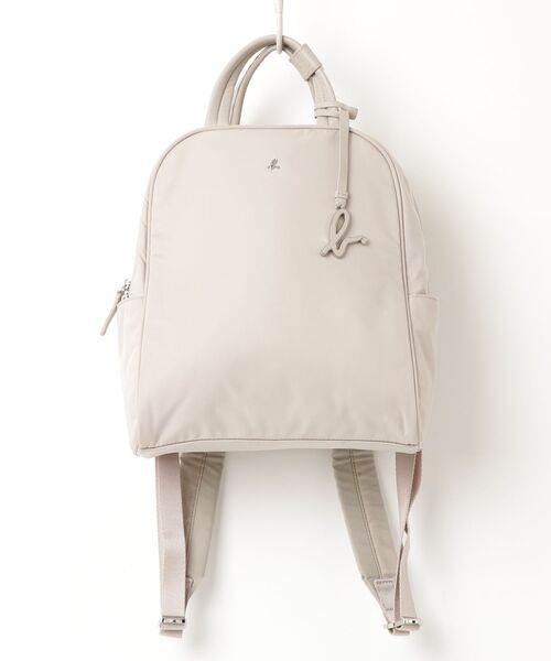 agnes b マザーズリュック ベージュ アニエスベー agnes b. AC12 E BAG ペアレンツバッグ（マザーズバッグ