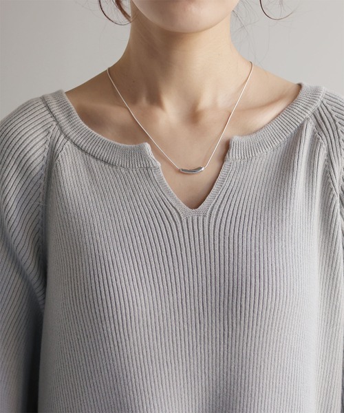 「HUG.U」 長袖ワンピース FREE ブラック レディース_画像9