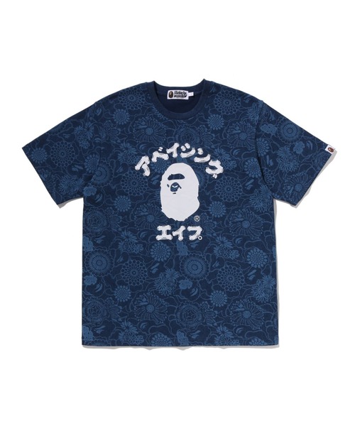 A BATHING APE（アベイシングエイプ） tシャツ JAPANESE INDIGO ART