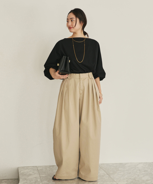 plage（プラージュ） チノパン 「追加」R'IAM Super wide CHINO パンツ